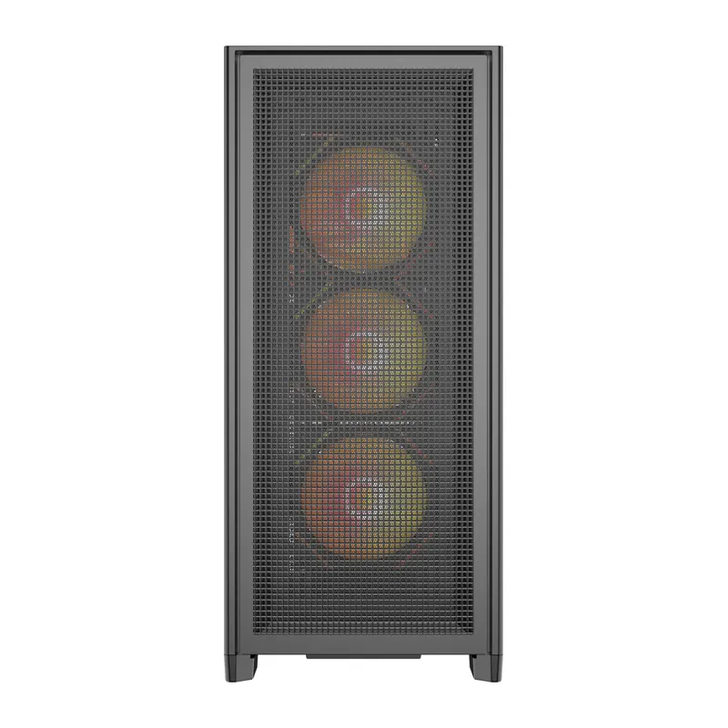 DarkFlash AIRNOVA computer case (black) + 3 fans